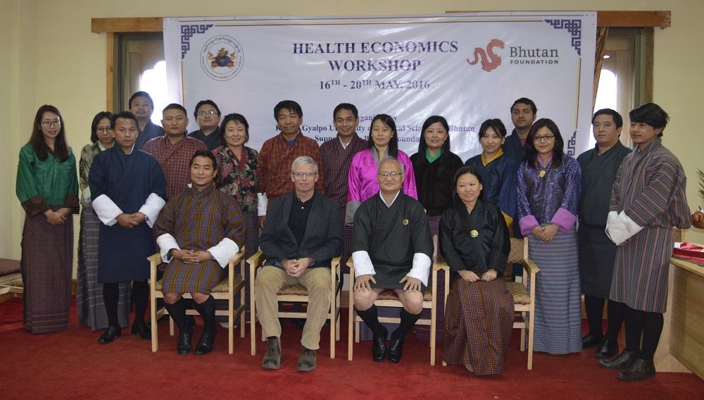 The five days (16th to 20th May, 2016) Health Economics Training