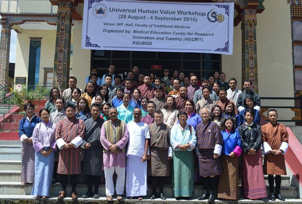Eight days Universal Human Value workshop