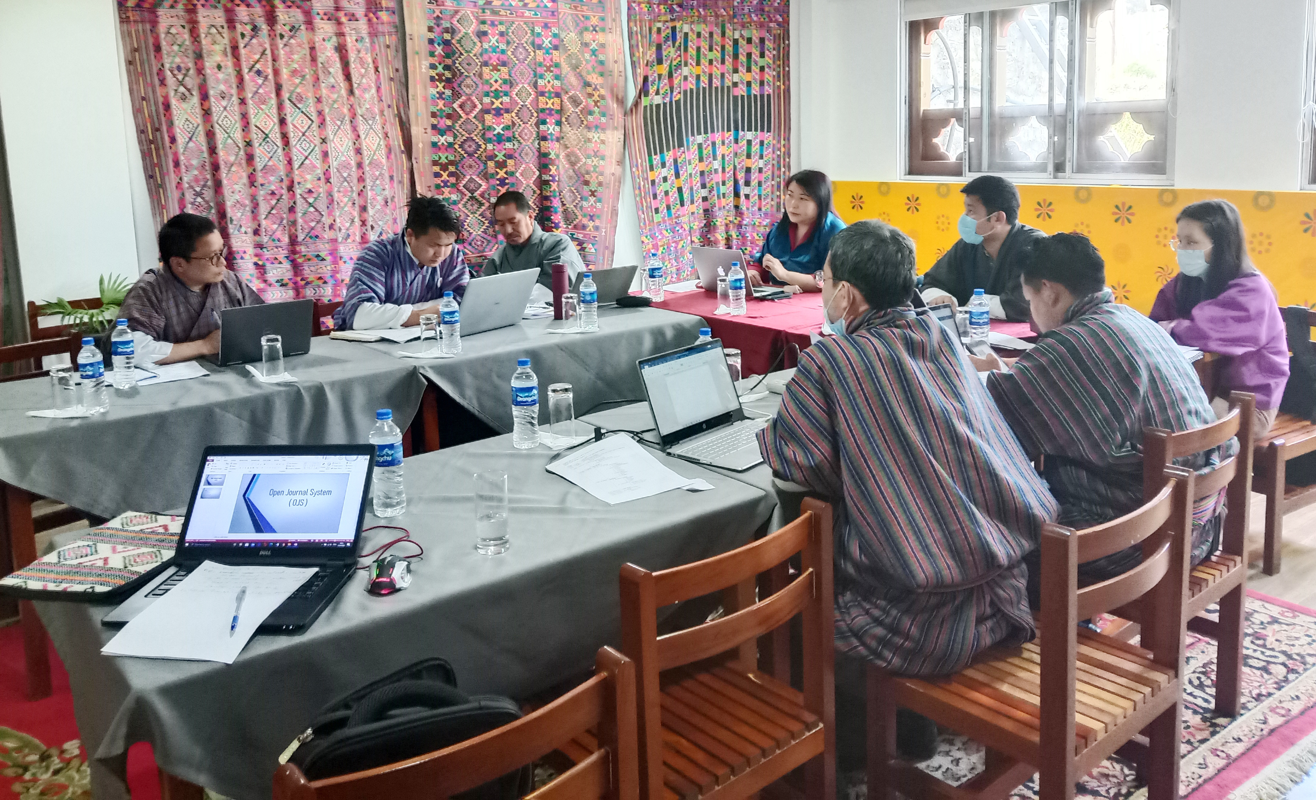 Training on Open Journal System