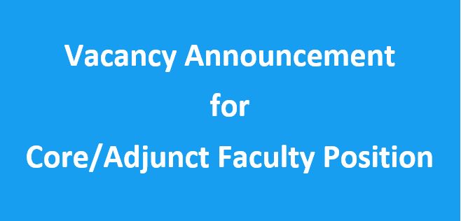 Vacancy Announcement