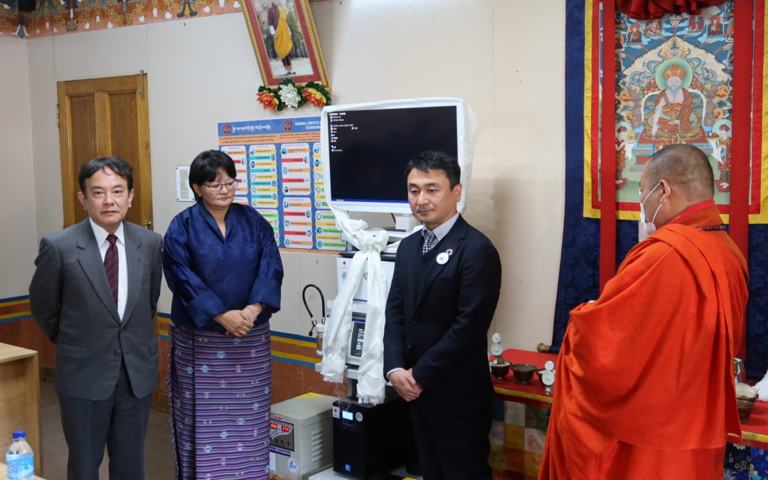 Handing-Taking Over Ceremony of High-End Endoscopy Machine