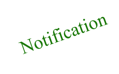 Notification