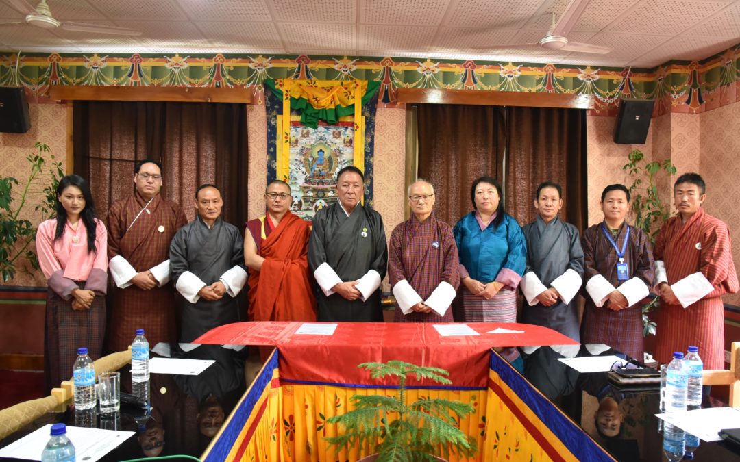 Renewal of MoU between KGUMSB and Zhung Dratshang