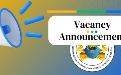 VACANCY ANNOUNCEMENT