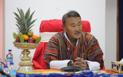 Introductory Meeting with the President (Dr. Pem Namgyal)