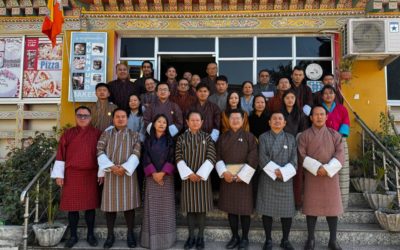 Two Batches of Research methodology Training for the staff of CRRH and ERRH in Samdrup JongkharΒ